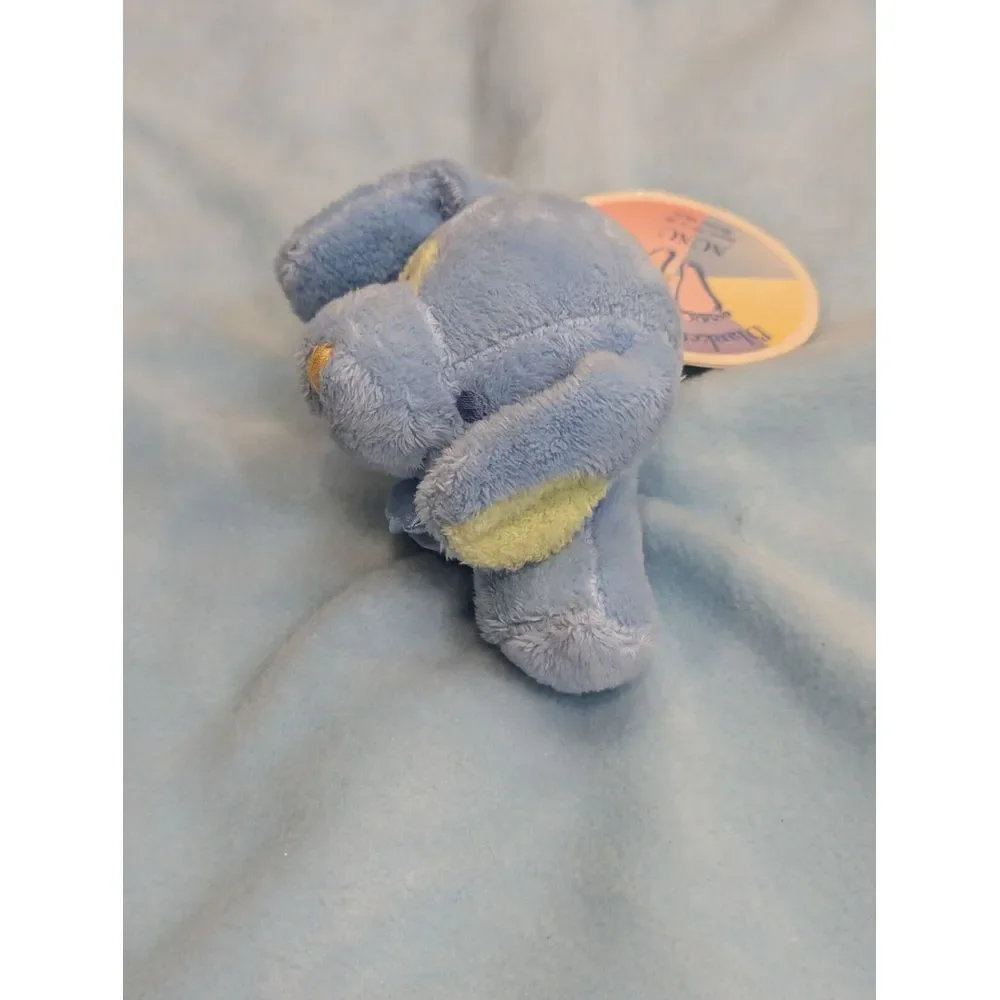 NUNU Blankets and Beyond Dog Blue Green Security Blanket ‎ Lovey Puppy Dog Plush